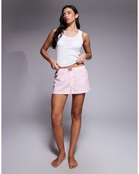 Juicy Couture - Dog Crest Logo Pyjama Vest And Shorts Set - Lyst