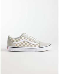 Vans - – old skool – sneaker mit schachbrettmuster - Lyst