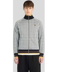 Lyle & Scott - Mid Layers Hawick Check Track Jacket - Lyst