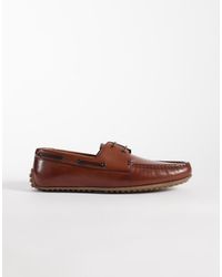 ASOS - Lace Up Drivers - Lyst