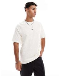 Lyle & Scott - Ss T-Shirts Emblem Towelling T-Shirt - Lyst