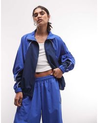 Collusion - Nylon Panel Track Jacket - Lyst