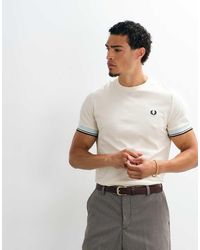 Fred Perry - Twin Tipped Cuff T-shirt - Lyst