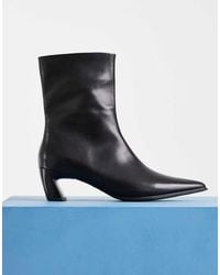 Vagabond Shoemakers - Ilona Pointed Ankle Boots With Curve Heel - Lyst