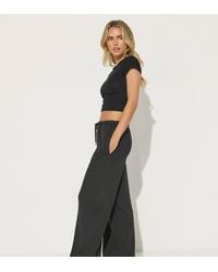 PixieGirl - Petite Drawstring Wide Leg Joggers - Lyst