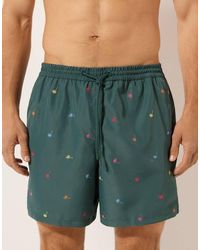 Calzedonia - Pattern Swim Boxer Formentera - Lyst