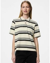 Pieces - Poloshirt - Lyst