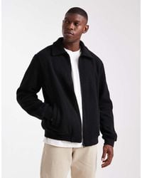 Jack & Jones - Fleece Jack Met Rits - Lyst