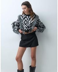 ONLY - Mid Waist Wrap Skort - Lyst