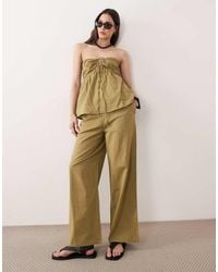 esmé studios - Tie Front Beach Pants - Lyst
