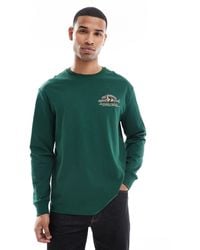 Polo Ralph Lauren - Utility Pocket And Back Print Long Sleeve T-shirt Classic Oversized Fit - Lyst
