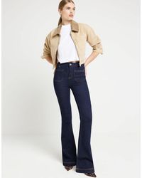 River Island - – ausgestellte jeans - Lyst