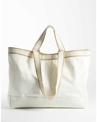 Mango - 100% Cotton Large Tote Bag - Lyst