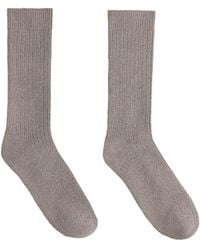 Oysho - Cashmere 18% Classic Socks - Lyst