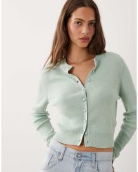 Abercrombie & Fitch - Knitted Micro Cardigan - Lyst