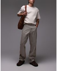 Dickies - Garyville Regular Fit Hickory Stripe Pants - Lyst