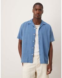 SELECTED - Denim Overhemd Met Reverskraag - Lyst