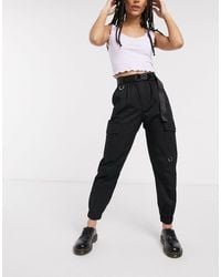 Bershka Cargo pants for Women | Black Friday Sale up to 39% | Lyst