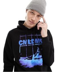 Criminal Damage - Hoodie With Graphic Large Front Print - Lyst