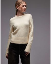 & Other Stories - Alpaca Blend And Wool Crew Neck Knitted Sweater - Lyst