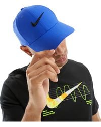 Nike - Gorra azul dri-fit club - Lyst