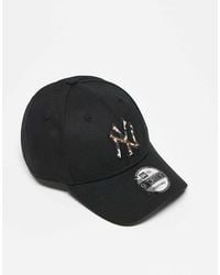 KTZ - Ny Yankees 9forty Animal Print Logo Cap - Lyst