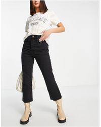 River Island - High-waisted Kick Flared Jeans - Lyst
