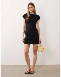 ASOS - Boat Neck Mini Dress - Lyst