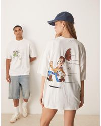 ASOS - Camiseta Con Estampado De "Toy Story" De Disney Pixar De -Blanco - Lyst