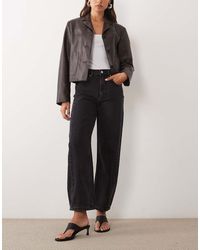 Mango - Simone Barrel Leg Jean - Lyst