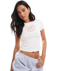 Tommy Hilfiger - Large Heart T-shirt - Lyst