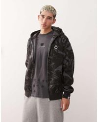 Aape By A Bathing Ape - Aape By A Bathing Ape Logo Zip Up Hoodie With Back Print - Lyst