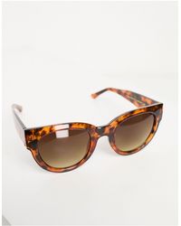 A.Kjærbede - Lilly - occhiali da sole rotondi color havana - Lyst