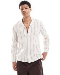 Native Youth - – langärmliges, kastiges hemd - Lyst