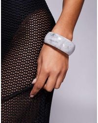 Kaiia - Exclusive Chunky Wide Resin Bangle - Lyst