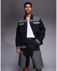 ICECREAM - Carpenter Shorts With Hickory Contrast Panels - Lyst