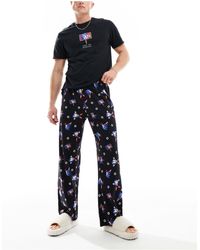 ASOS - Pijama con estampado retro - Lyst