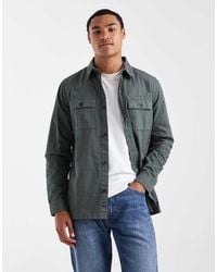 Threadbare - Camicia Giacca Con Bottoni - Lyst