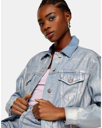TOPSHOP Jean and denim jackets for Women - Up to 76% off | Lyst