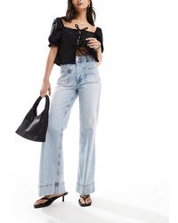 River Island - – weit geschnittene jeans - Lyst
