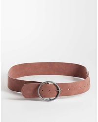 Reclaimed Vintage - Faux Suede Chunky Belt - Lyst