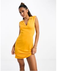 French Connection - Sleeveless Jersey Mini Dress - Lyst