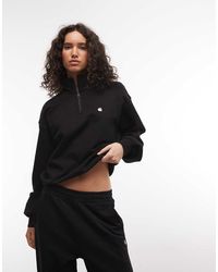 Carhartt - Casey Quarter Zip Sweatshirt - Lyst