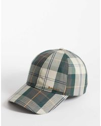 Barbour - Telfield Tartan Logo Cap - Lyst