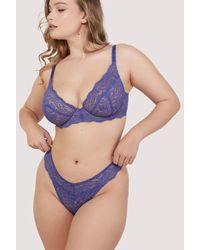 Playful Promises - Ariana Space Dust Everyday Comfort Lace Thong - Lyst
