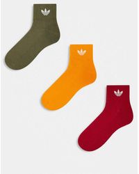 adidas Originals - Mid Ankle Sock - Lyst