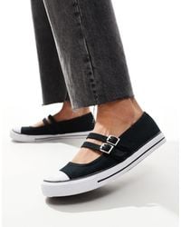 Converse - – chuck taylor all star dainty ox – mary jane-schuhe - Lyst