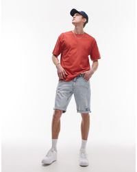 Tommy Hilfiger - Ronnie Slim Denim Shorts - Lyst