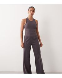 4505 - Petite Icon Soft Touch High Waist Wide Leg Dance Pant - Lyst