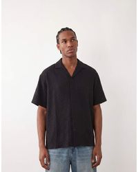 Jack & Jones - Textured Resort Shirt - Lyst